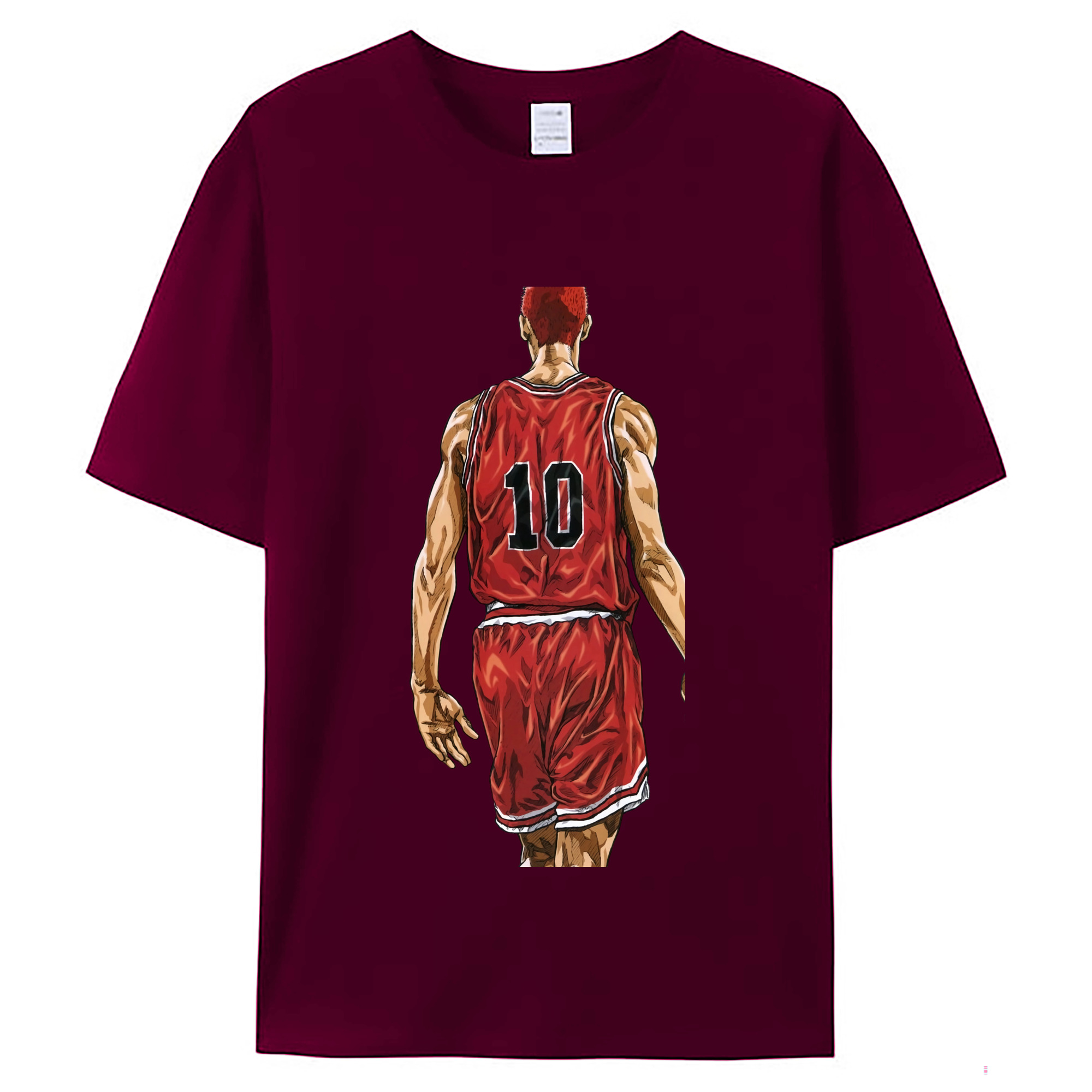 （画像用） SLAM DUNK／スラムダンク レディースカジュアルプリントTシャツ（綿100％）